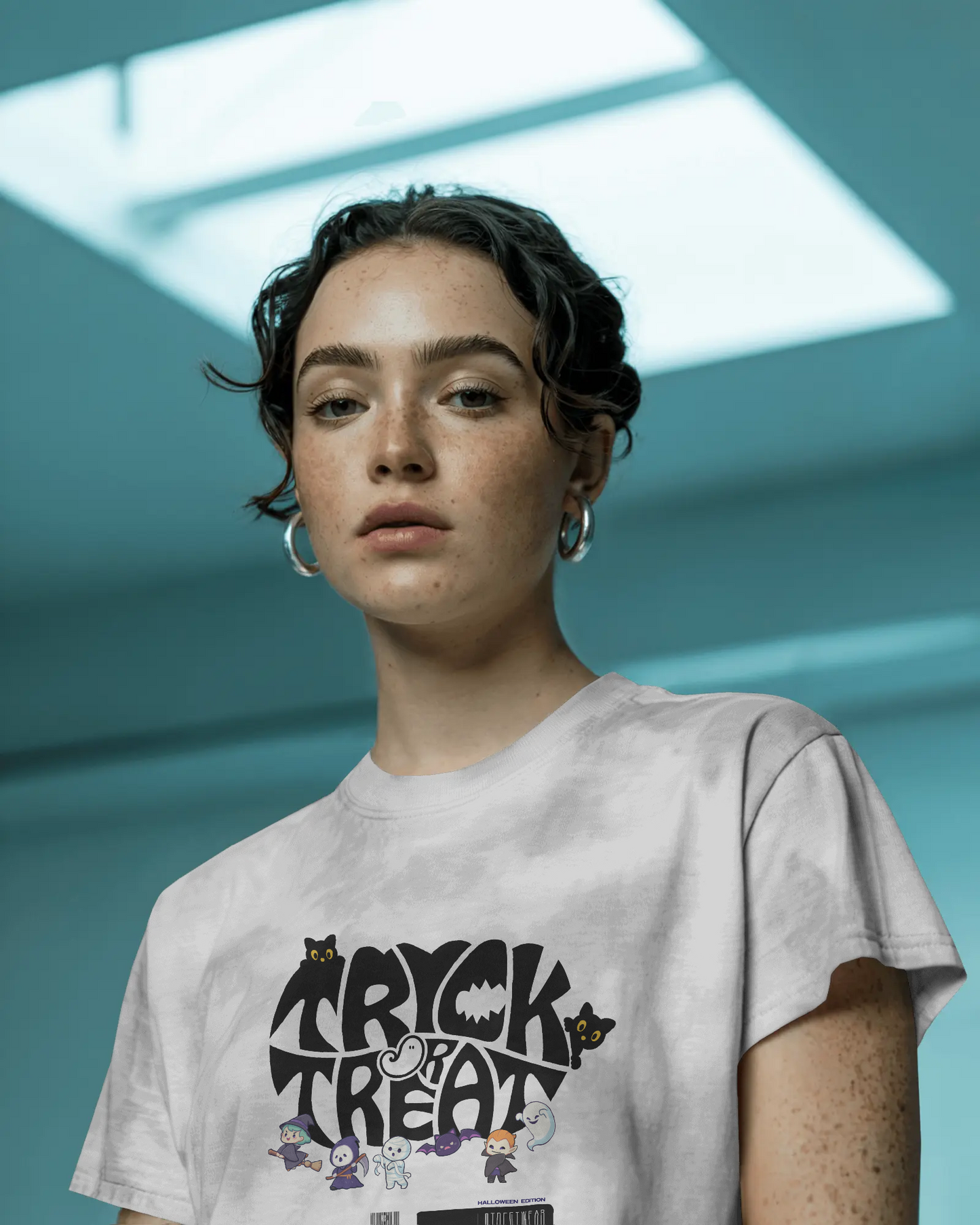 Unisex Halloween Cotton Tee – Trick or Treat