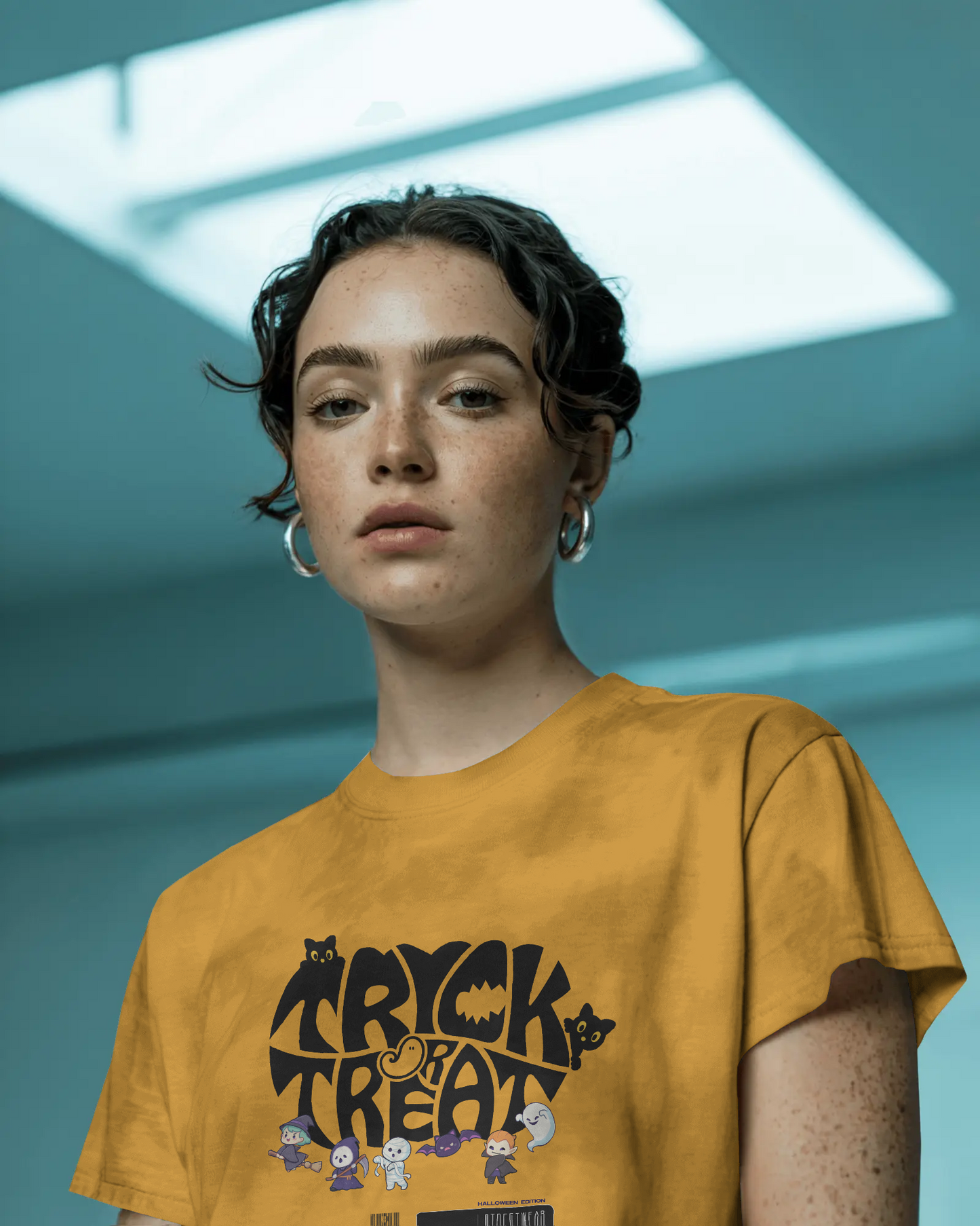 Unisex Halloween Cotton Tee – Trick or Treat